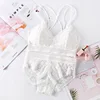 Beauty Back Sexy Women's Underwear Set Transparent Lace Push-up Bra and Panty Sets Female Brassiere Embroidery Lingerie Set ► Photo 3/6