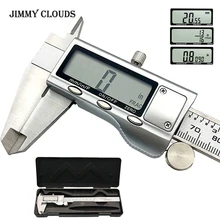 Digital Caliper Ruler Vernier Caliper Stainless Steel Caliper 6