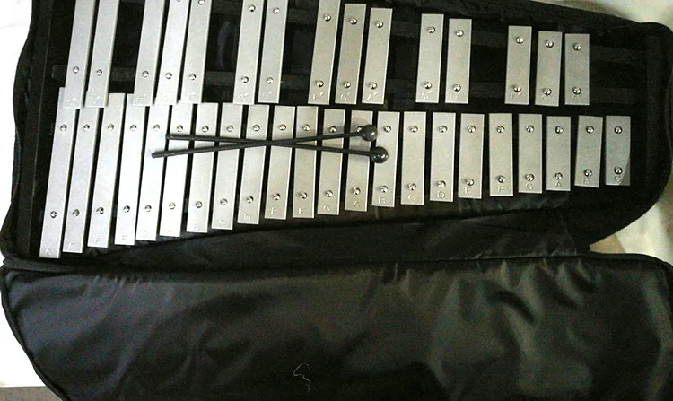 Алюминиевое пианино 37 звук Dulcimer раннее образование Dulcimer ударный инструмент образовательная научно-образовательная игрушка