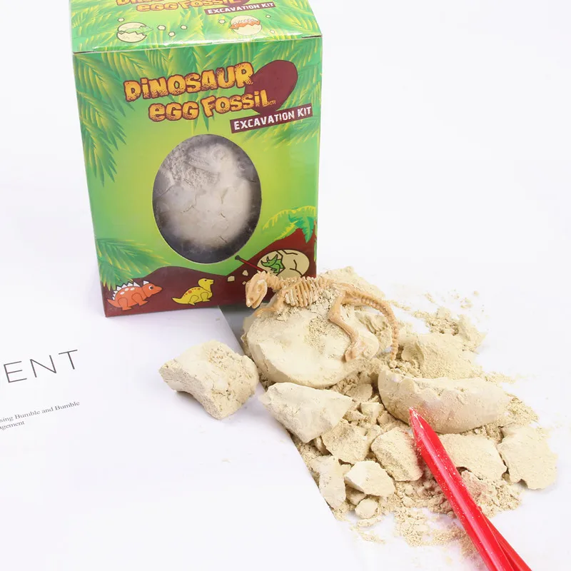 

DIY Dinosaur Eggs Toy Novelty Digging Fossils Excavation Toy Children Educational Gifts Toys