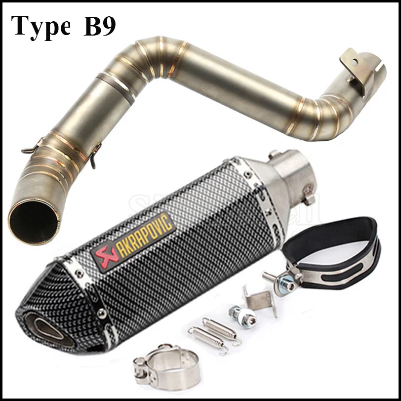 DUKE125 DUKE200 DUKE250 DUKE390 RC390 akrapovic выхлопная труба для мотоцикла без шнуровки полная система для KTM DUKE 125 200 250 390