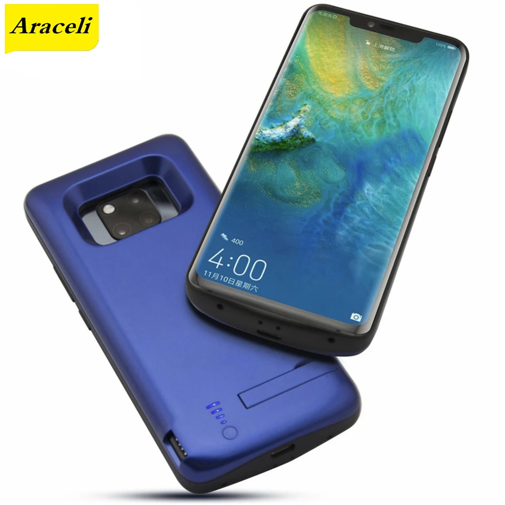 Чехол для Huawei Mate 20 Pro чехол аккумулятора 6000 мАч зарядного устройства смартфона
