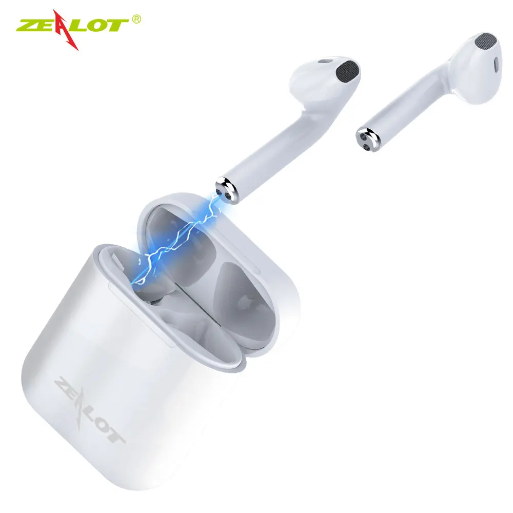 Zealot H20 беспроводные наушники 5,0 ABS спортивная мини гарнитура с защитой от пота 300 мАч для iphone и android стерео