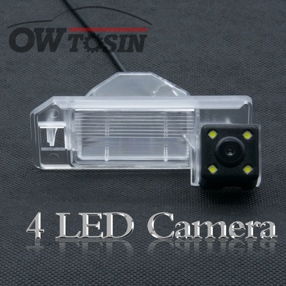 

4 LED light Rear View Camera For Mitsubishi ASX RVR Outlander Sport 2011 2012 2013 2014 2015 Car Parking LCD Mirror Monitor
