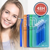 Y-kelin 10 sztuk 0.6-1.0mm dorosłych szczoteczka międzyzębowa czyste między zębami Floss wykałaczka narzędzie do pielęgnacji jamy ustnej Dental ortodontyczne 2