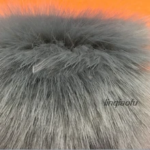 Высокая плотность вертикального плюша ткань искусственного меха воротник ткань, 170*90 см(один ярд) один шт