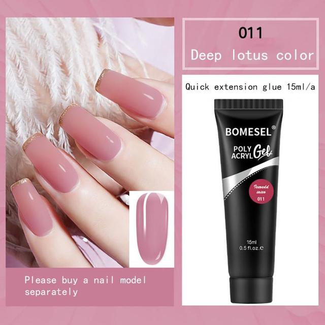 Nail Gel Crystal Extension Gel Nail Polish All For Manicure UV Nail Gel Nail Art Quick Building Nail Polish TSLM2