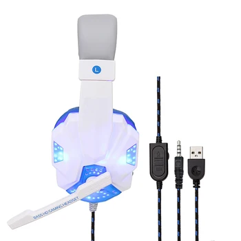 

Switch Headset Headphone Gaming For PS4 host Laptop Gamer 1 USB socket