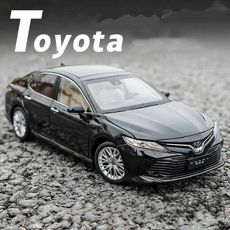 Изысканный 1:18 Toyota восьмого поколения Camry спортивная версия модели сплава автомобиля, коллекционная машинка Модель украшения