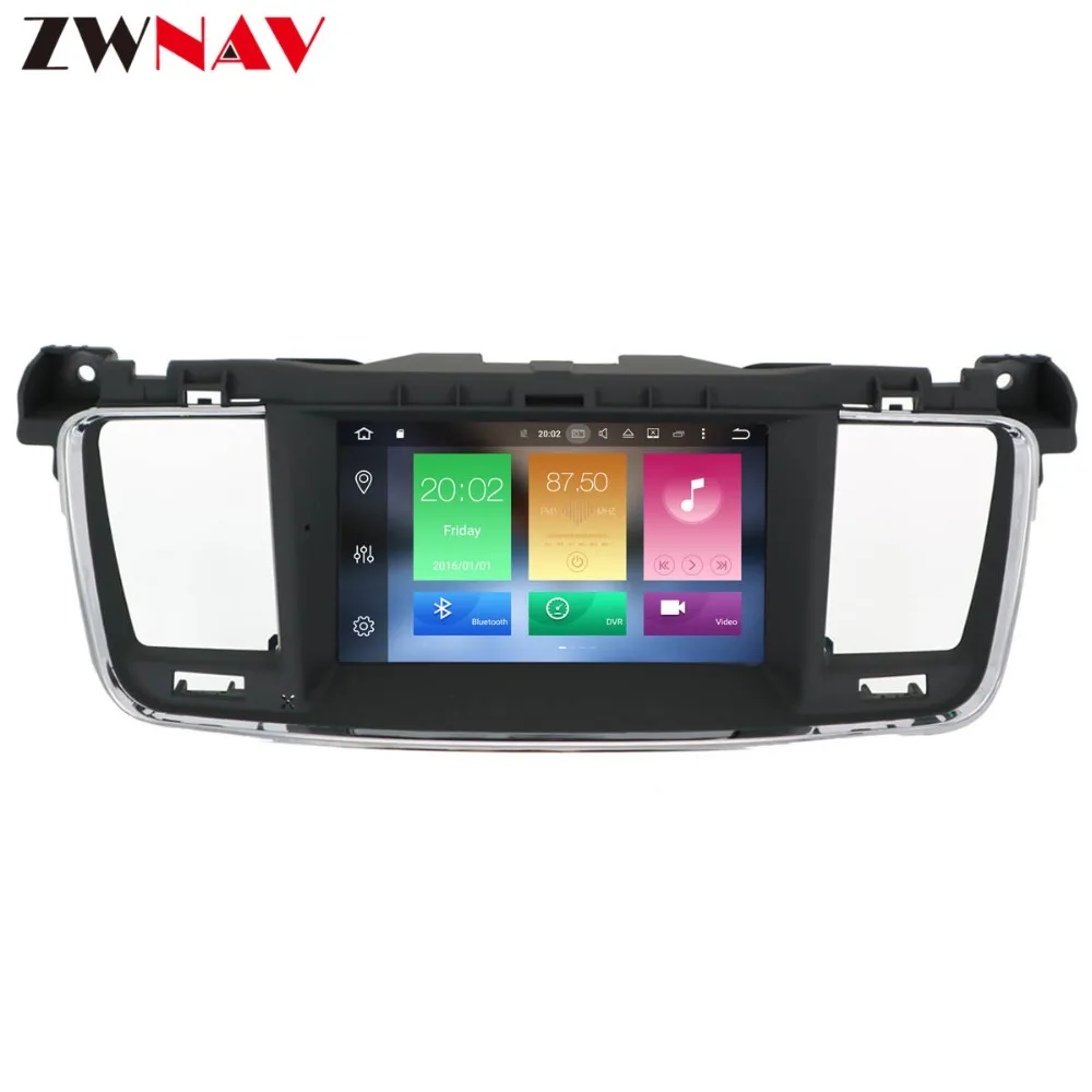 4+ 64G DSP 2 din Android 9,0 Автомобильный мультимедийный dvd-плеер для PEUGEOT 508 2011- gps Navi карта Аудио магнитола головное устройство