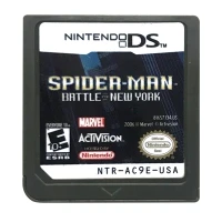 DS игровой картридж Консоли Карты Spiderd человек серии Английский язык для nintendo DS 3DS 2DS - Цвет: Spider Man Battle