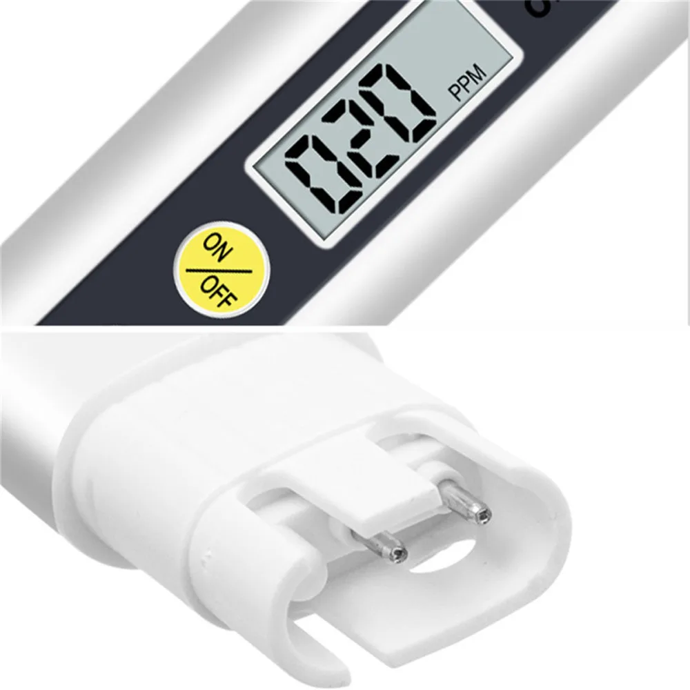Water Quality Tester Digital TDS Meter Tester Temperature Pen Water Purity PPM Filter Hydroponic for Aquarium Pool Water Monitor Tester 0-9990ppm