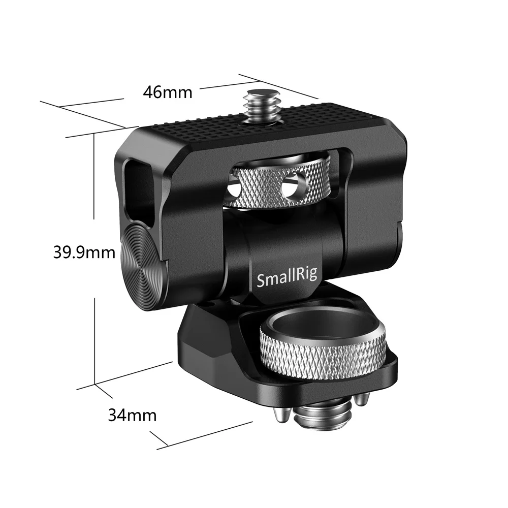 SmallRig поворотное и наклонное крепление монитора с Arri установочные штифты для " и 7" экран монитора EVF Крепление-2348