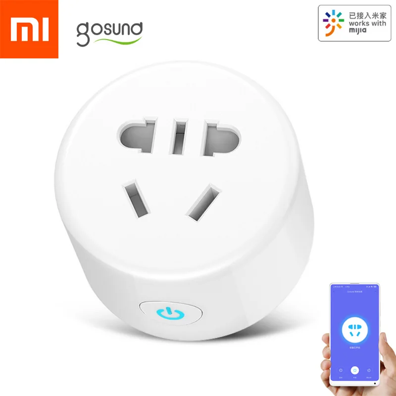 Xiaomi Gosund CP1 WiFi розетка Mijia умная розетка домашний умный телефон управление таймером дистанционное управление розетка с приложением Mijia