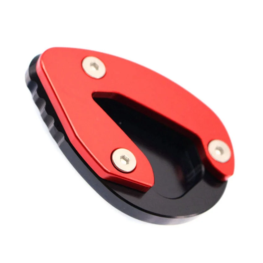 Red Kickstand Sidestand расширение увеличитель Plate площадку для поездок на мотоцикле Ducati Panigale 899 2013- 1299- 1199 2012 - Цвет: Red