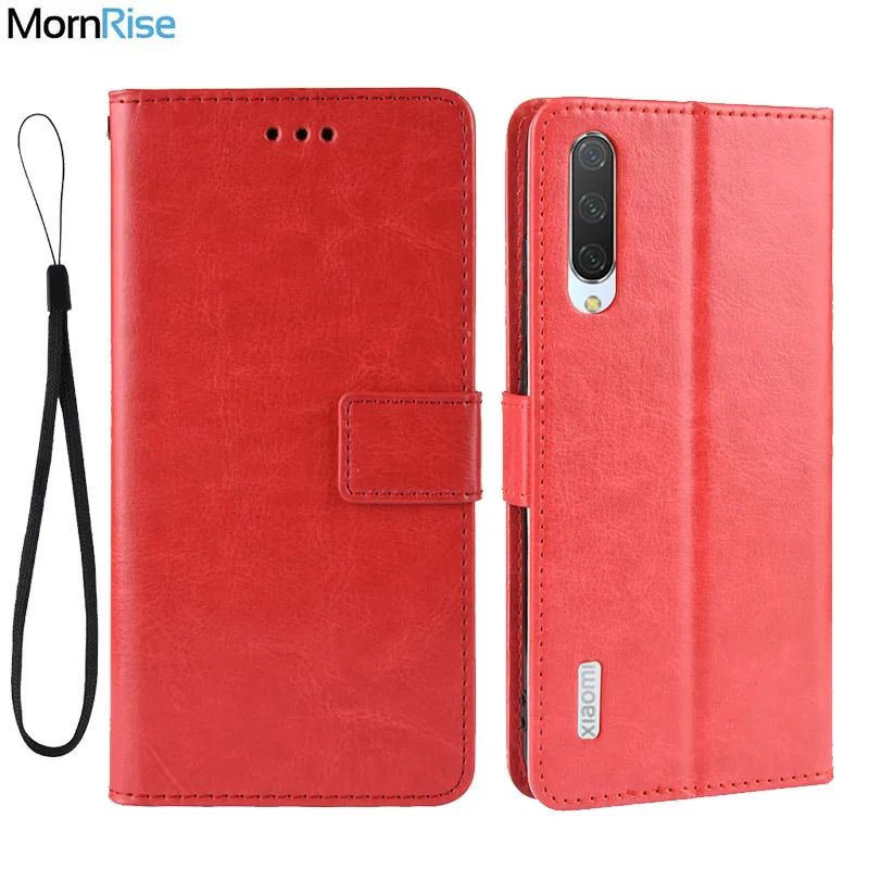 Premium Retro PU Leather Flip Cover For Xiaomi MI A3 A3 lite Case