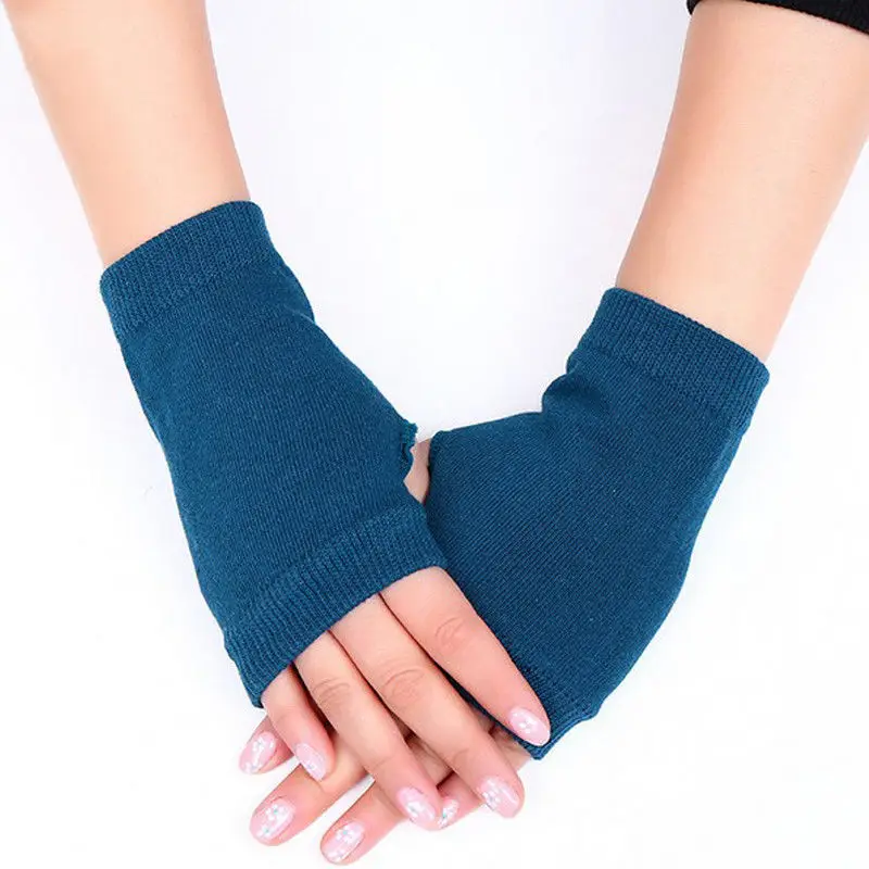 Women Stylish Hand Warmer Winter Gloves Women Arm Crochet Knitting Cotton  Mitten Warm Fingerless Gloves Gants Femme|Women's Gloves| - AliExpress