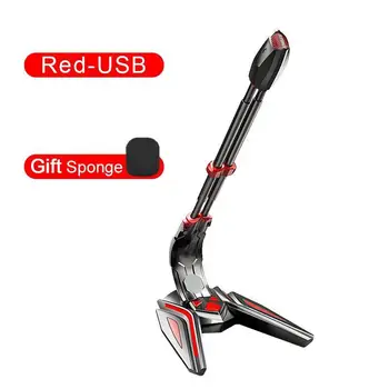 

Gaming Microphone USB 3.5mm for Computer microphone desktop PC microphone Volume Adjust Switch Recording Chatting Mic