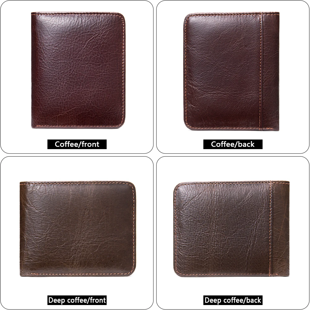 Бумажник WESTAL из натуральной кожи для мужчин клатч кредитница тонкий кошелек