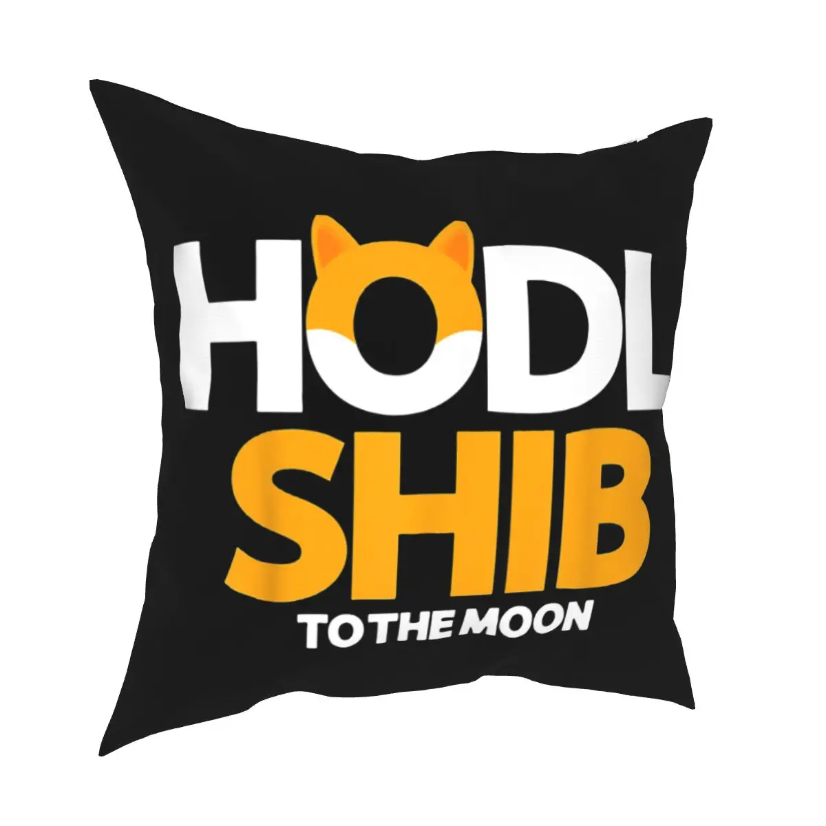 Dogecoin Сиба-ину монет Hodl Shib Подарочная наволочка мягкая искусственная