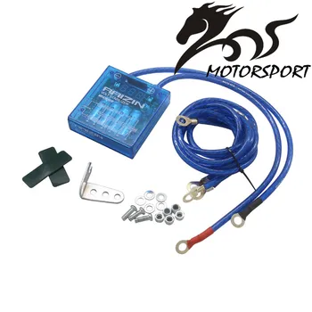 

Mega RAIZIN Volt Stabilizer / With Ground wires and LED display Blue type 82%