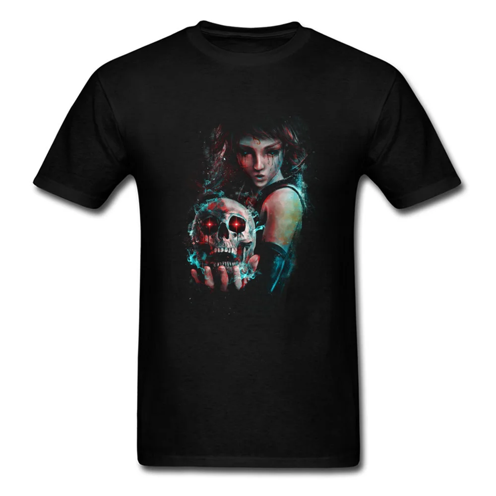 

2020 Hip Hop Novely T-Shirts Skull Mage Original Character Printed Tops & Tees Great Quality Wholesale Custom Men T Shirt