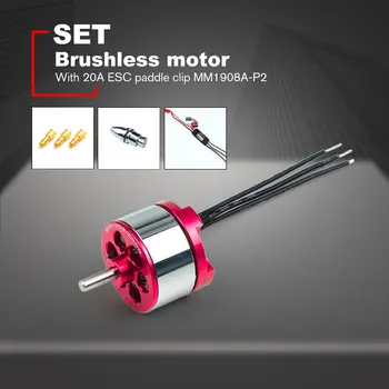

Brushless Motor 2900KV / 1800KV/2050KV 2.0mm /3.0mmShaft Brushless Outrunner Motor for RC Aircraft Plane Airplane Multi-copter