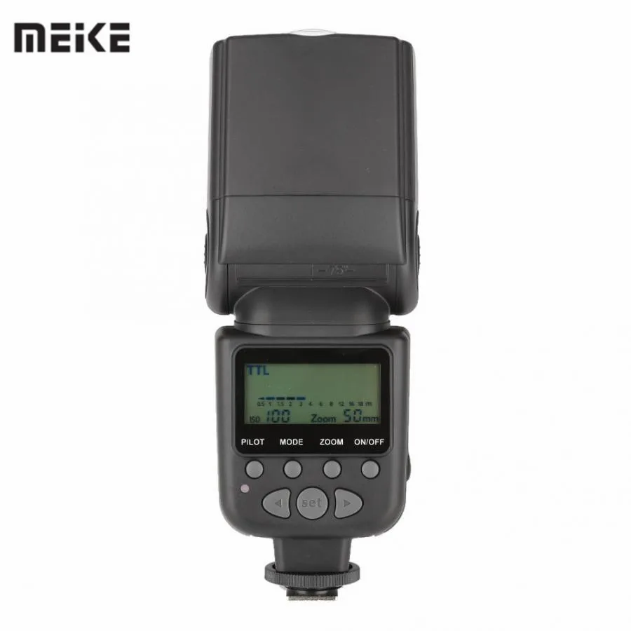Кольцевой светильник Meike MK950II-N крепление для горячего башмака ttl вспышка скоростной светильник для камеры Nikon Вспышка камеры накамерный вспышка светильник Speedlite