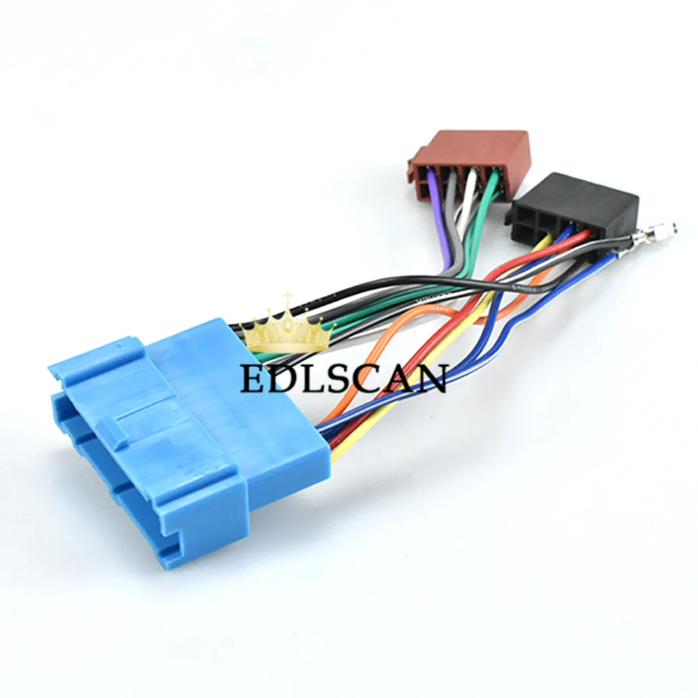 EDLSCAN ForGM autostereo ISO радио адаптер кабель ISO жгут проводов 12-041