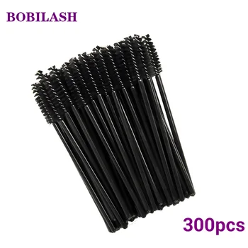 

300PCS Eyelash Extension Disposable Eyebrow brush Mascara Wand Applicator Spoolers Eye Lashes Cosmetic Brushes Set makeup tools