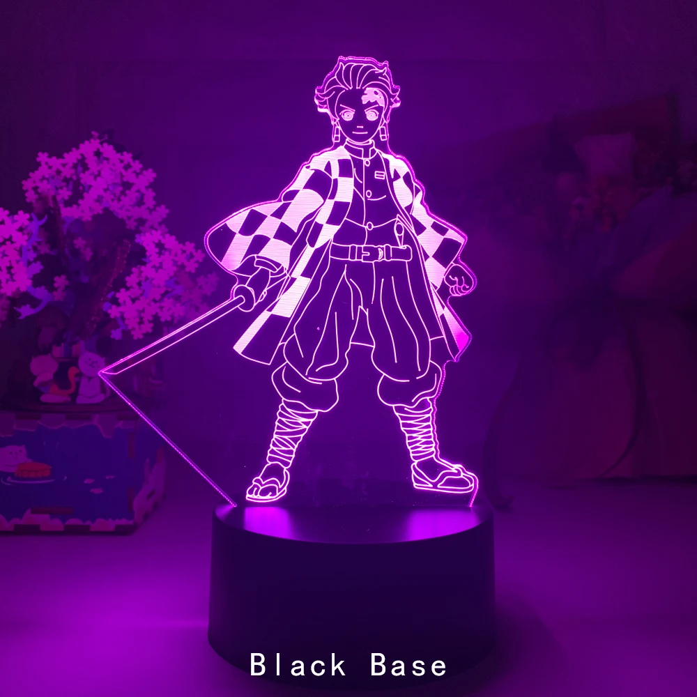 dinosaur lamp Kimetsu No Yaiba Tanjiro Kamado Figure Led Night Light for Kids Bedroom Decor Nightlight Child Desk 3d Lamp Demon Slayer GiftKimetsu No Yaiba Tanjiro Kamado Figure Led Night Light for Kids Bedroom Decor Nightlight Child Desk 3d Lamp Demon Slayer Gift 3d night light