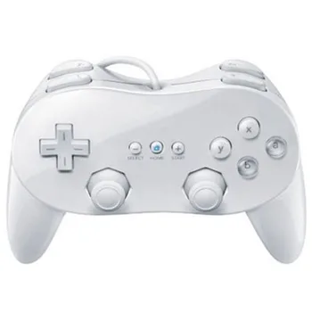 

Classic Dual Analog ABS Wired Game Controller Pro for Nintend W ii Remote Double Gamepad For W ii Console Shock Game Controller