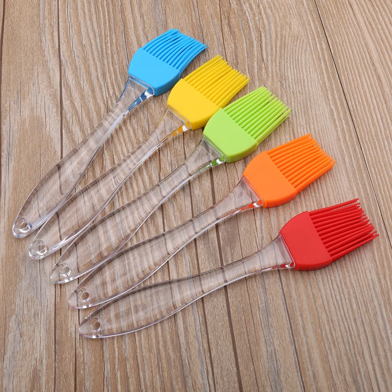 1Pcs Liquid Oil Cake Brush Silicone Baking Pastry Cream For Bread BBQ Utensil Basting Brushes Grill Kitchen Tool | Дом и сад