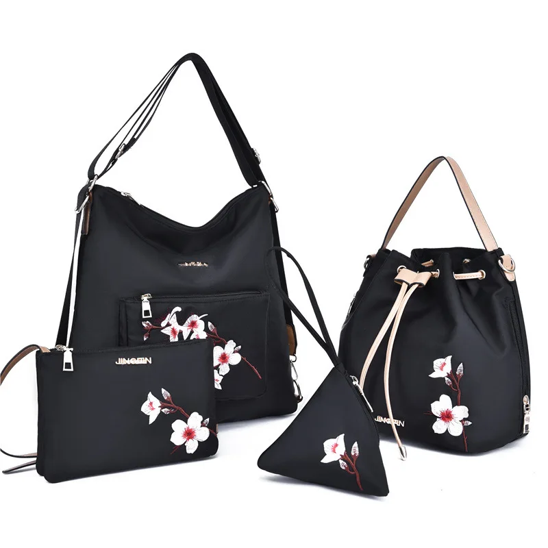 

Still Fani 2019 New Style Different Size Bags Korean-style Fashion Four-piece Set Hand Shoulder WOMEN'S Bag