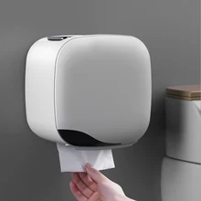 Водонепроницаемый держатель туалетной бумаги водонепроницаемый ящик настенный туалетный рулонный дозатор портативный держатель для туалетной бумаги A23