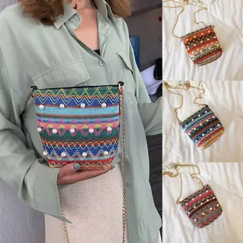 

Women Pearl Leather Bag Purse Shoulder Handbag Messenger Satchel Bag Cross Body