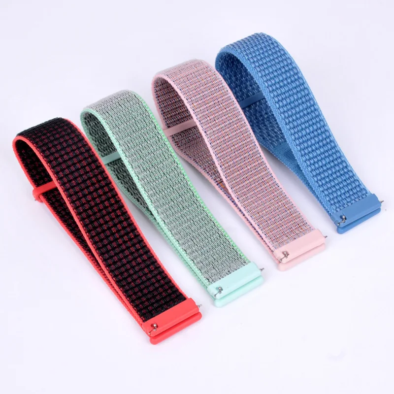  20mm Nylon Loop Woven Strap for Xiaomi Huami Amazfit GTS Smart Watch Wearable Wrist Bracelet For Am - 4000193756296