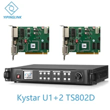 Kystar KS600 английская версия U1 с linsn отправка карт TS802D 1 или 2 шт. светодиодный дисплей видео стены системы управления