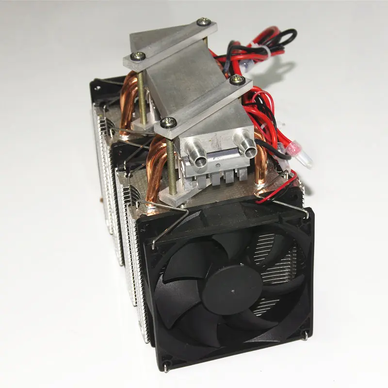 KOOLASON 12 В 288 Вт DIY двухъядерный полупроводниковый чип Холодильный ПК cpu вспомогательный регулятор холодной воды охладитель