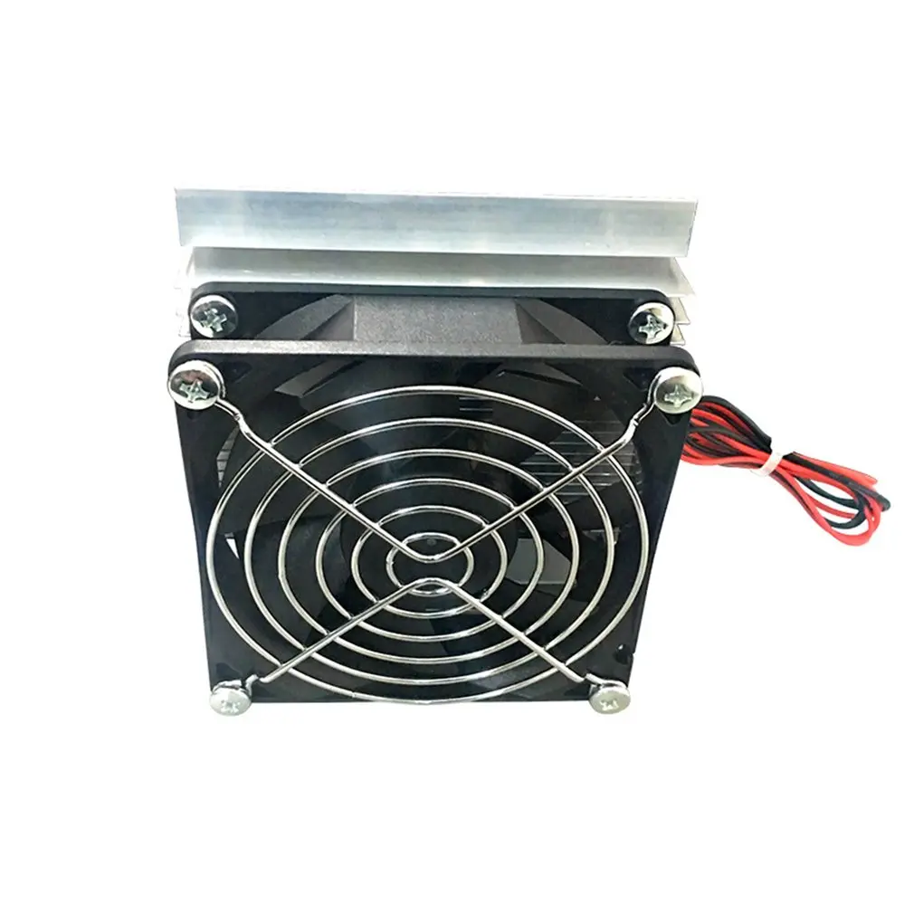 

hermoelectric Peltier Semiconductor Refrigeration Water Cooling System DIY Set Air Conditioner Heat Dissipation Module Kit