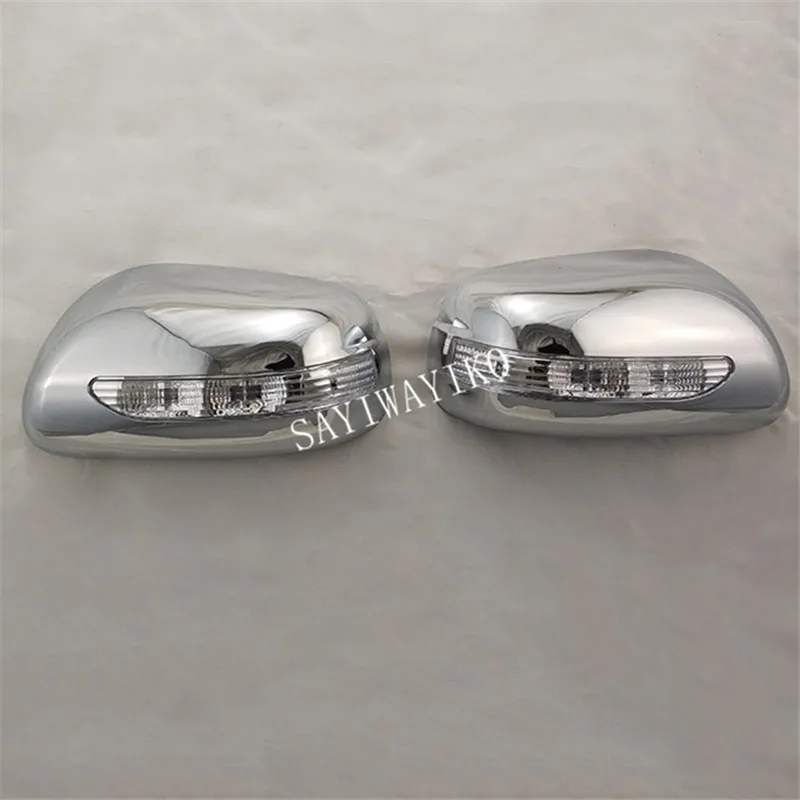 Крышка зеркала заднего вида для Toyota wish 2003 2004 2005 2006 2007 новый стиль 2 шт. ABS