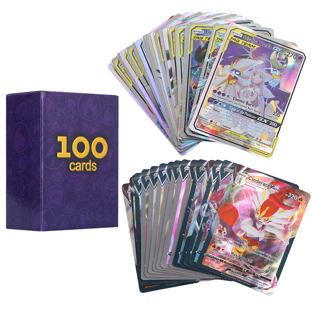 Collection De Cartes Pokemon Jeu De Trading Cadeau D Anniversaire Pour Enfants Nouvelle Collection 21 Aliexpress