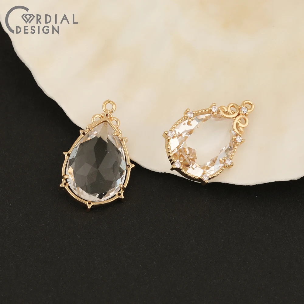 Cordial Design 50Pcs DIY Making/Crystal Pendant/Hand Made/Jewelry Accessories/Drop Shape/Charms/Jewelry Findings & Components 25 Cordial Design 50Pcs DIY Making/Crystal Pendant/Hand Made/Jewelry Accessories/Drop Shape/Charms/Jewelry Findings & Components - cordial