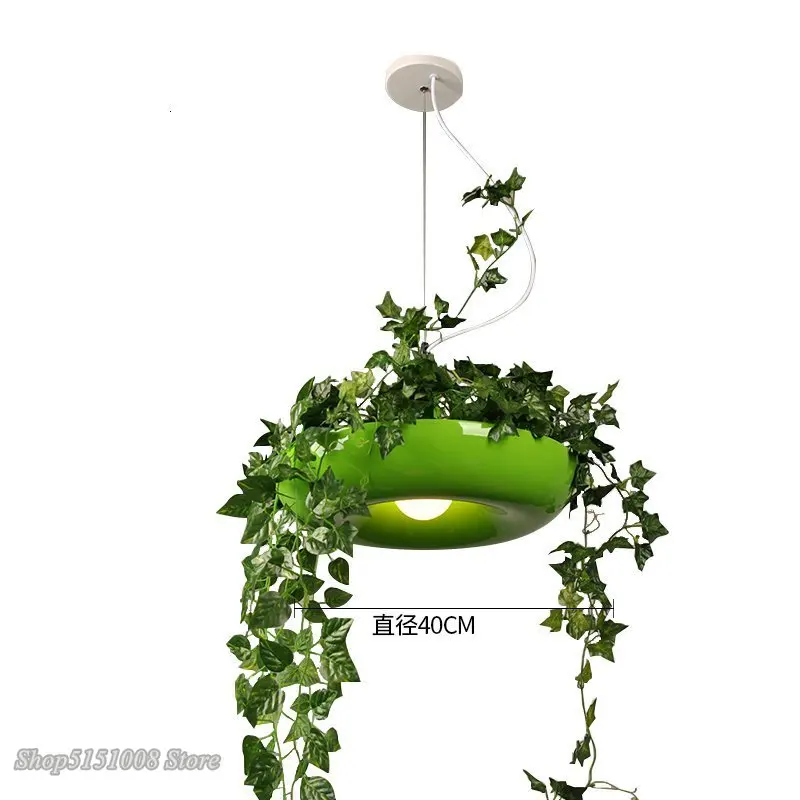  Nordic Plant Pendant Lights DIY Sky garden Led Lamp Flower Pot Hanging Lamp Dining Room Restaurant  - 32957265571