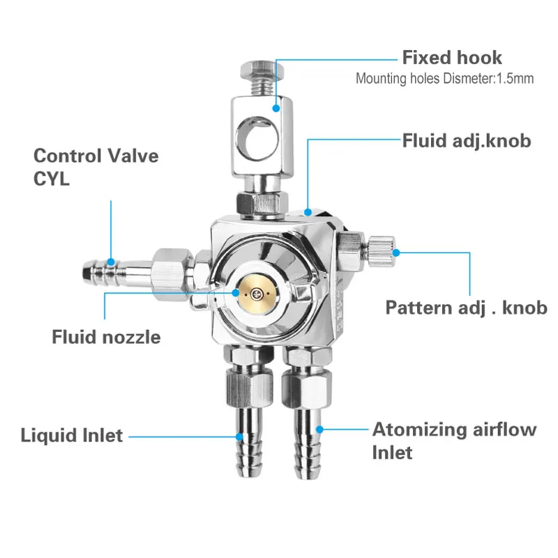 Japan Spray Gun Agriculture St6 ST-6 Paint Spray Gun Automatic Sprayer Mini Pneumatic Tool ST6 Atimization Machine