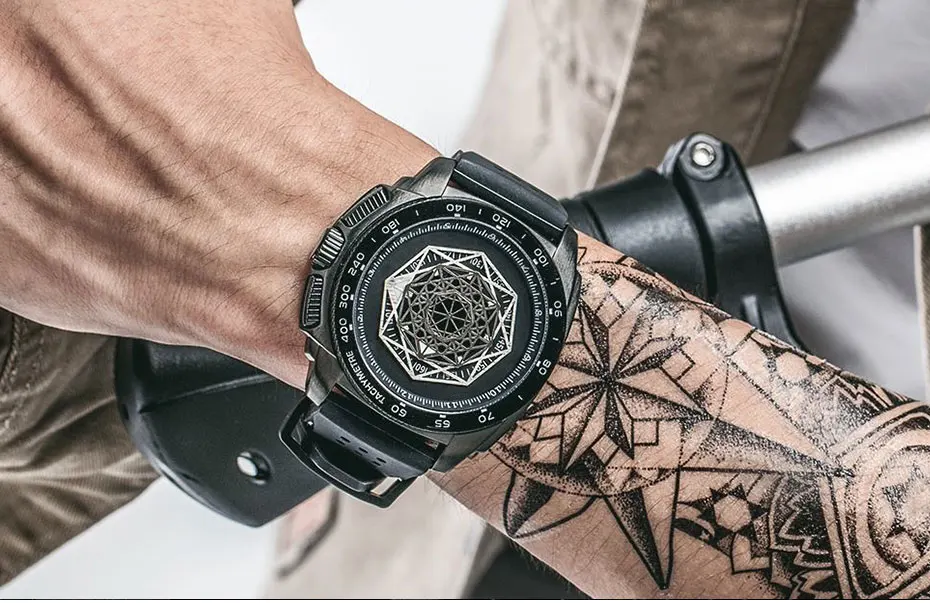 RUIMAS мужские кожаные кварцевые часы Топ бренд Роскошные армейские военные спортивные наручные часы для мужчин Relogios Masculino часы 554 розовый