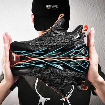 

New Men Athletic Running Shoes Big Size 39-46 Sport Shoes Outdoor Walking Jogging Sneakers Breathable Athletic Trainers for Men