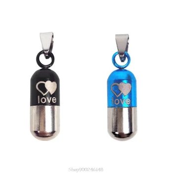 

Anti-Lost Pet Identity Card Tube Dog Cat ID Tags Address Label Storage Capsule with Love Letter Pattern O07 20 Dropship