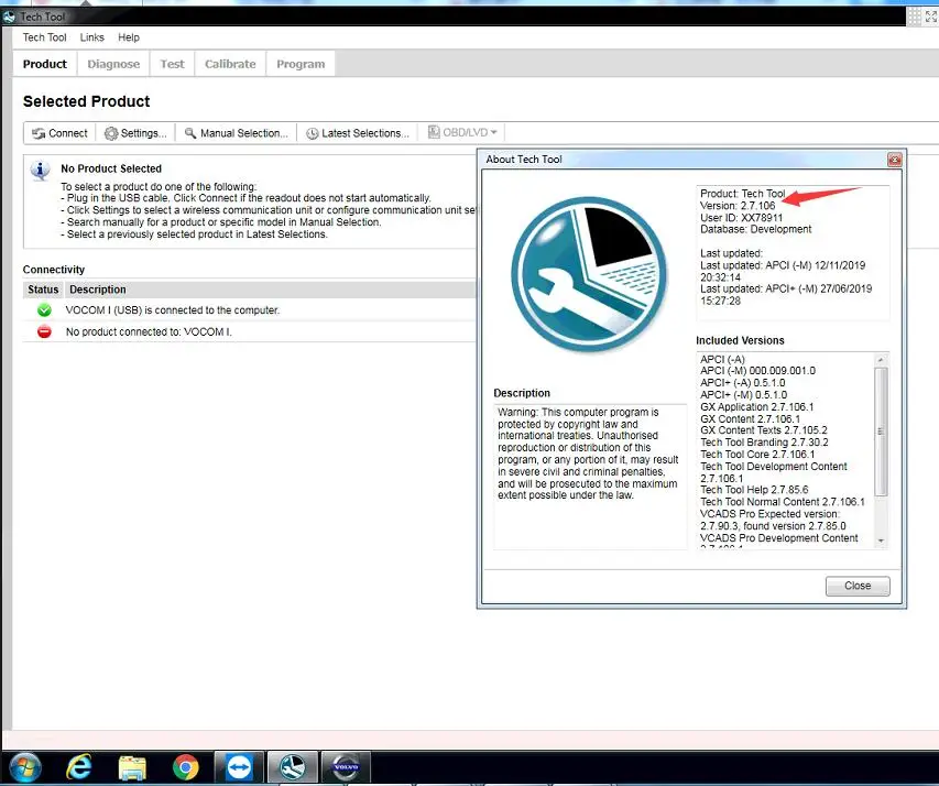 Ptt 2.7.106 для volvo/UD/Mack Грузовик Автобус диагностическое строительное оборудование