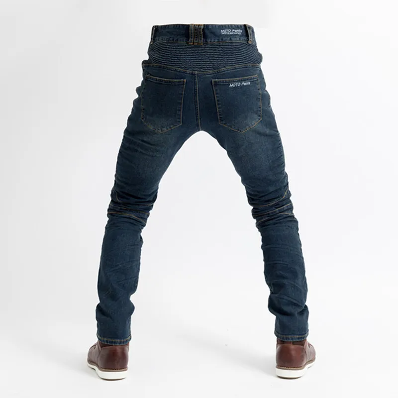 MOTO-PANTS джинсы для езды на мотоцикле, осенние джинсы из четырех частей
